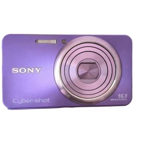 Sony Cyber Shot DSC-W570 violett lila Digitalkamera 85-90% Neu - Bild 1 von 22