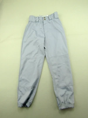 Pantalones de softbol lanzamiento rápido Wilson para mujer talla pequeña gris cintura elástica doble presión Foto 1 de 4