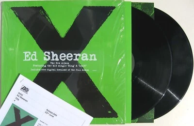 ED SHEERAN LP x 2X Multiply DOUBLE VINYL ALBUM GFold Slv+ Inners New and SEALED - Image 1 of 4