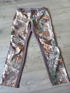 Under Armour Storm Pants Womens Size 12 Realtree Camo Hunting Fitted Outdoor - Picture 1 of 8