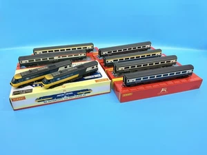 HORNBY 'OO' GAUGE R3403 CLASS 43 BLUE/GREY 8X CAR HST LEGOMANBIFFO DCC SOUND ! - Picture 1 of 6