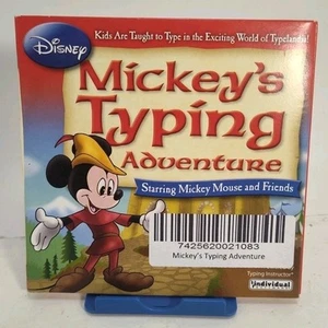 Disney Mickey's Typing Adventure Starring Mickey Mouse and Friends (PC CD-Rom) - Picture 1 of 7