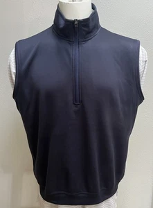 Zero Restriction Tour Series Golfweste Herren Medium Navy 1/4 Zip Pullover - Bild 1 von 9