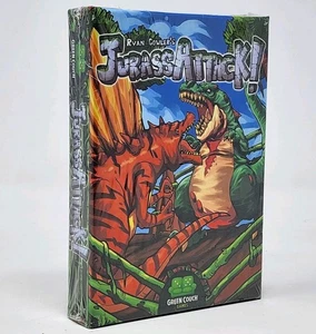JurassAttack! Dinosaur Battle Green Couch Spiele 2016 fabrikversiegelt NEU - Bild 1 von 7
