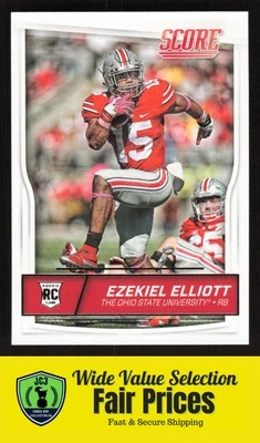 2016 Score #344 Ezekiel Elliott (RC) - Ohio State Buckeyes - Image 1 of 2