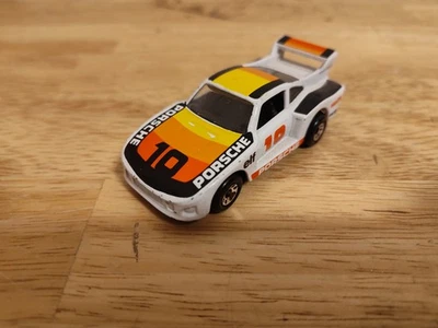 Matchbox Racing Porsche 935 1986 Blanco Negro Amarillo Naranja 10 MB71 Vintage Retro Foto 1 de 4