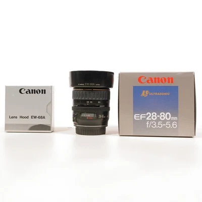 CANON  EF 28-80mm f/3.5-5.6 Ultrasonic ( USM ) Zoom Lens For DSLR & SLR Bodies - Image 1 of 4