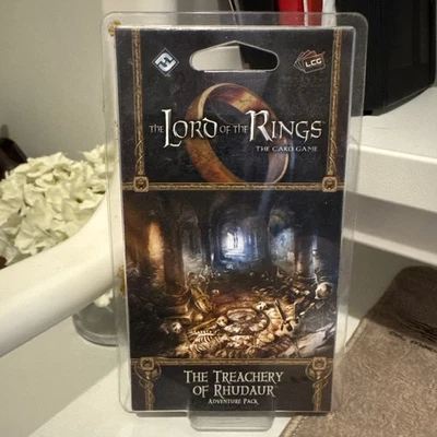 FFG Lord Of The Rings LCG The Treachery of Rhudaur Adventure Pack - BNIB sealed - Image 1 of 2