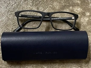 WARBY PARKER Eyeglasses Matte Black With Case - Picture 1 of 8