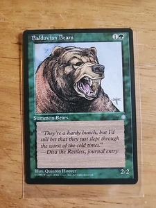 Balduvian Bears - Ice Age - MTG Magic - Common - Green Creature - Picture 1 of 1
