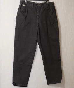 Lee Damenjeans seitlich elastisch an der Taille schwarz Stretch hoher Bund Petite 14 #A-4 - Bild 1 von 9