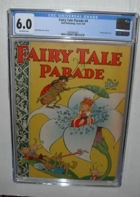 Fairy Tale Parade # 4..CGC Universal slab 6.0 Fine grade--eb..1942 comic book - Image 1 of 4