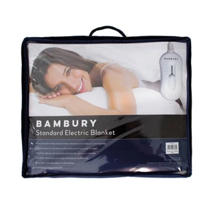 Bambury Extra Long Single Bed Electric Blanket Left Hand Side Controller - Picture 1 of 4