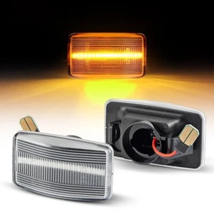 Sequential LED Indicators for Toyota LandCruiser 80 Series - Clear - Picture 1 of 6