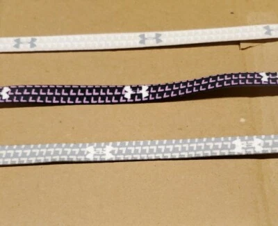 Diademas deportivas Under Armour finas elásticas de goma 3 púrpura y gris para niñas Foto 1 de 3