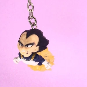 Vegeta Fly mit Flug! Dragon Ball Z SD Chibi Schlüsselanhänger Minifigur 2004 DBZ JP - Bild 1 von 14