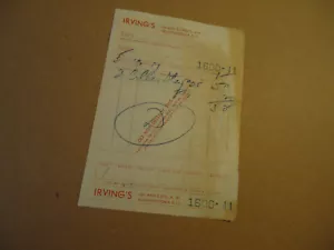 Articoli da esterno Irving campeggio ecc 1917 WASHINGTON DC bollino - Foto 1 di 2