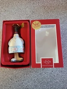 Adorno campana muñeco de nieve porcelana Lenox - Imagen 1 de 14
