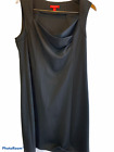 New York & Company Collection Size Large Black Sleeveless Side Zip  Knit EUC