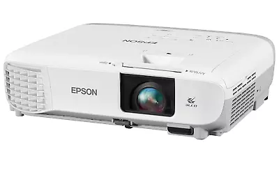 Epson PowerLite 107 3LCD Projector 3500 Lumens CLO HD 1080p HDMI LAN Projector - Image 1 of 4