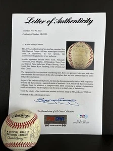 1986 NL All-Star Team Signed Baseball,Carter,Gwynn,Smith PSA/DNA 26 Autos,(B35) - Picture 1 of 12