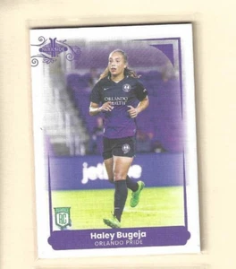 2022 PARKSIDE NWSL PARAMOUNT HALEY BUGEJA ROOKIE #93 BASE SER# 645/749 - Picture 1 of 2