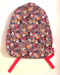 BNWT Disney Parks Mickey Mouse Oh Boy! School Backpack  - Picture 1 of 1