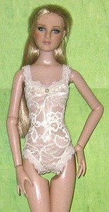 Ready2Wear Sheer Ivory Lace Teddy Lingerie Outfit Fits Antoinette MSD - Picture 1 of 1