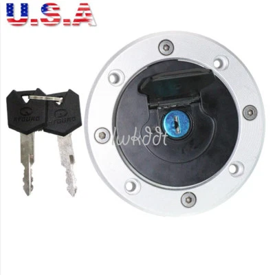 Chaves de trava tampa tampa gasolina combustível para Suzuki Marauder 800 1997-2004 98 99 00 01 02 03 - Imagem 1 de 4