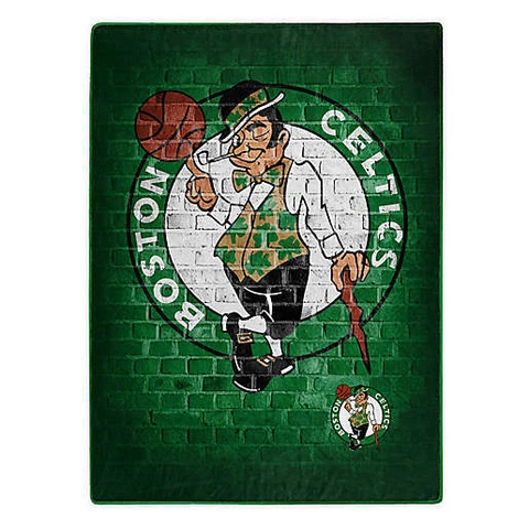 Boston Celtics Plush Blanket 60 x 80 Cover