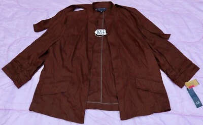 CHAQUETA/TOP MUJER ANNE KLEIN Talla - 22W. ETIQUETA NO. 165f Foto 1 de 4