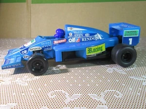 489Z Juguete Antiguo Fricción Probado Ok Benetton F1 # 1 Modo Seven Azul) 21.8CM - Imagen 1 de 12