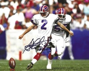 Autographed STEVE CHRISTIE  Buffalo Bills  8x10 Photo w/COA - Picture 1 of 1