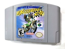 **Excitebike Nintendo 64 N64 Game Tested + Working & Authentic! Excite Bike**
