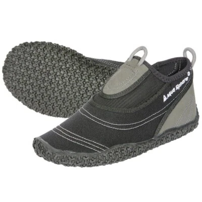 MARKENLOS Aqua Sphere BEACHWALKER XP Badeschuhe Neopren Wasserschuhe Strandschuhe schwarz