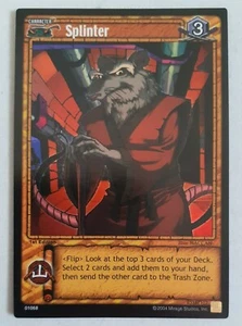 TMNT Teenage Mutant Ninja Turtles Trade Card Very Rare Foil 2004 - Bild 1 von 7