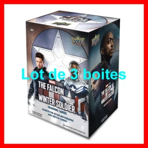 Lot de 3 boites Upper Deck Marvel The Falcon the Winter Soldier Blaster Box - Zdjęcie 1 z 3