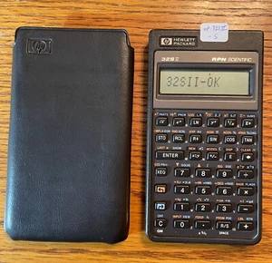 Vintage Hewlett Packard HP-32SII Sci/Prog Calculator -- TESTED/NEW BAT/MORE (5) - Picture 1 of 5