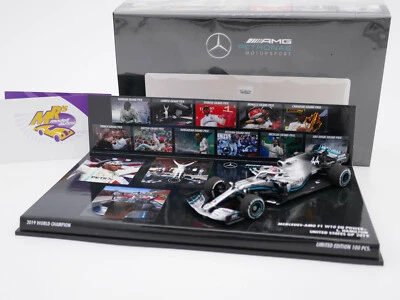 Minichamps # Mercedes W10 EQ Formel 1 2019 United States " Lewis Hamilton " 1:43 - Bild 1 von 3