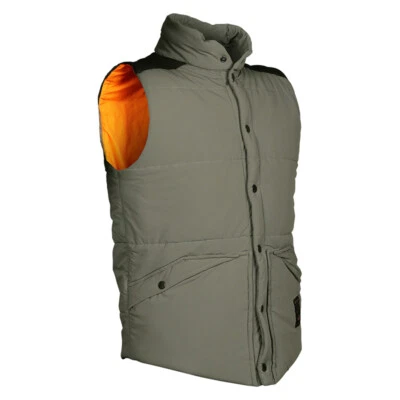 EmersongearS Chaleco Térmico Chaqueta Sin Mangas Invierno Calefacción Cortavientos Abrigo Gris Foto 1 de 4