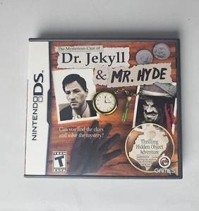 The Mysterious Case of Dr. Jekyll and Mr. Hyde (Nintendo DS 2011) CIB Tested #BM - Picture 1 of 4