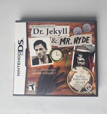 The Mysterious Case of Dr. Jekyll and Mr. Hyde (Nintendo DS 2011) CIB Tested #BM - Image 1 of 4