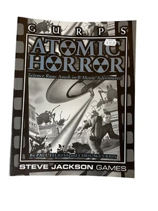 GURPS Atomic Horror RPG Steve Jackson Games SJG Role Playing Game 2nd Edition - Picture 1 of 3