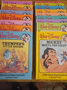 Walt Disney Fun-To-Read Library 1986 Near Complete Lot of 18 Books Missing #11 - Bild 1 von 16