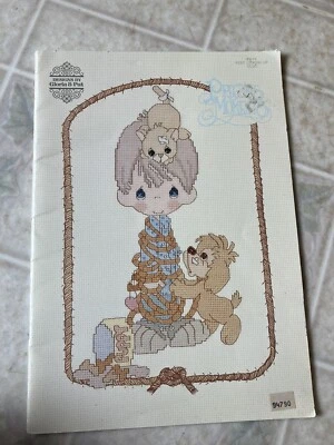 Precious Moments Cross Stitch Book Patterns Designs PM 19 Keep Looking Up - Image 1 of 3