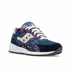 Saucony Shadow 6000 S70724-1 Northern Soul Paisley BANDANA Navy SHOES Size US 9 - Imagen 1 de 20