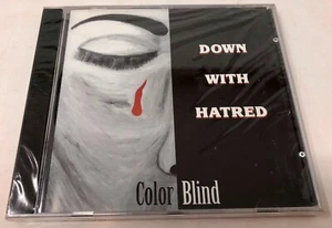NEW sealed Down With Hatred - Color Blind (Rock CD 1996) - Picture 1 of 3