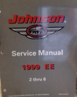 1999 Oem Johnson/Evinrude Outboard Ee 2 Through 8 Service Manual