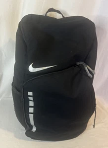 Mochila de baloncesto Nike Elite Pro deportiva gimnasio blanco y negro DEFECTUOSA - Imagen 1 de 9