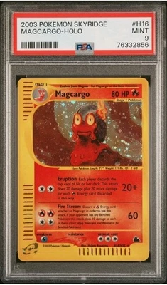 Magcargo H16/H32 Skyridge Holo Psa 9 MINT  - Image 1 of 2